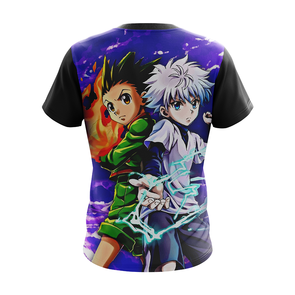 Hunter x Hunter - Gon and Killua Zoldyck Unisex 3D T-shirt   