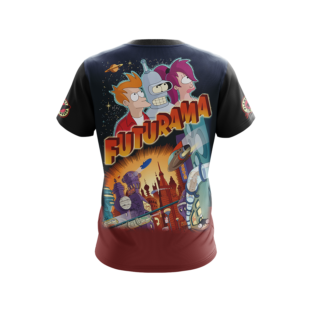 Futurama New Style Unisex 3D T-shirt   