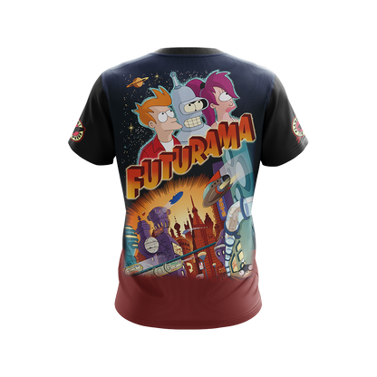 Futurama New Style Unisex 3D T-shirt   