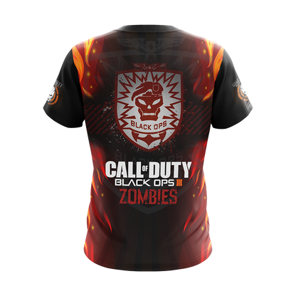 Call of Duty: Black Ops Zombies Unisex 3D T-shirt   