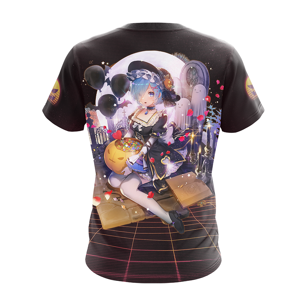 This is my Halloween Costume Rem Re:Zero All Over Print T-shirt Zip Hoodie Pullover Hoodie   