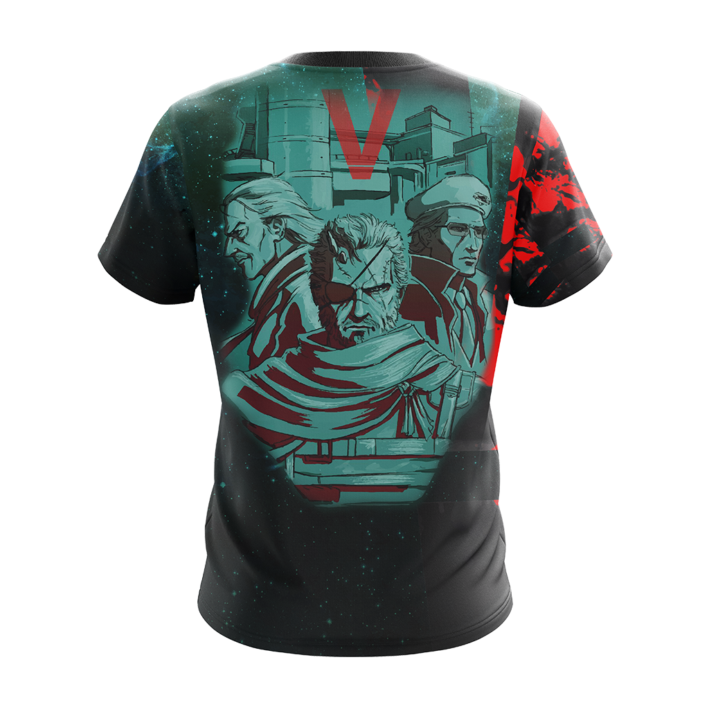 Metal Gear Solid New Collection Unisex 3D T-shirt   