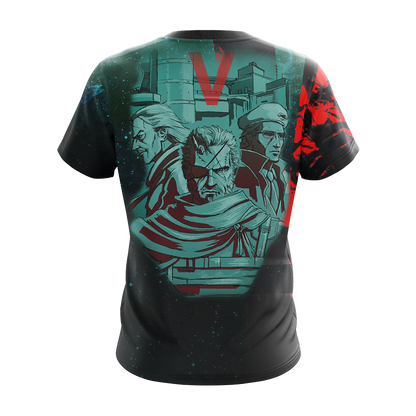 Metal Gear Solid New Collection Unisex 3D T-shirt   