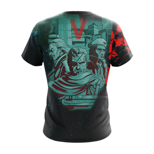 Metal Gear Solid New Collection Unisex 3D T-shirt   