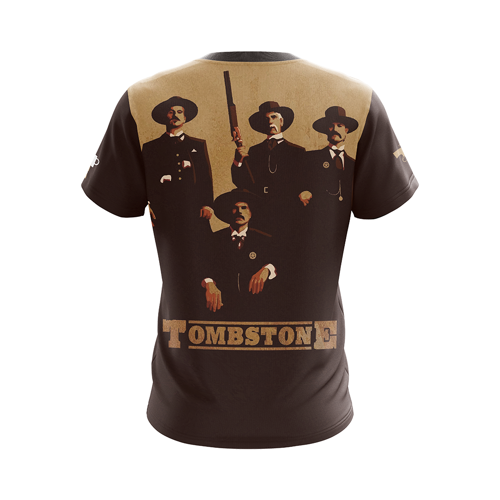Tombstone - Justice Is Coming Unisex 3D T-shirt   