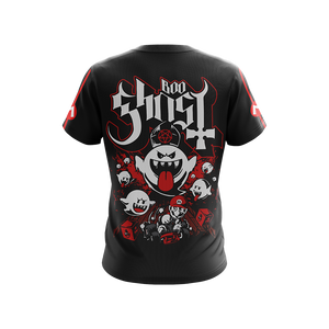 Mario Boo Ghost Unisex 3D T-shirt   