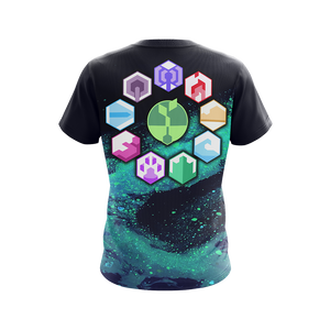 Horizon Zero Dawn - Gaia Unisex 3D T-shirt   