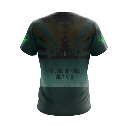 BioShock - No Gods Or Kings Only Man Unisex 3D T-shirt   