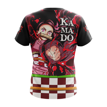 Demon Slayer Kamado Nezuko Unisex 3D T-shirt Zip Hoodie Pullover Hoodie   