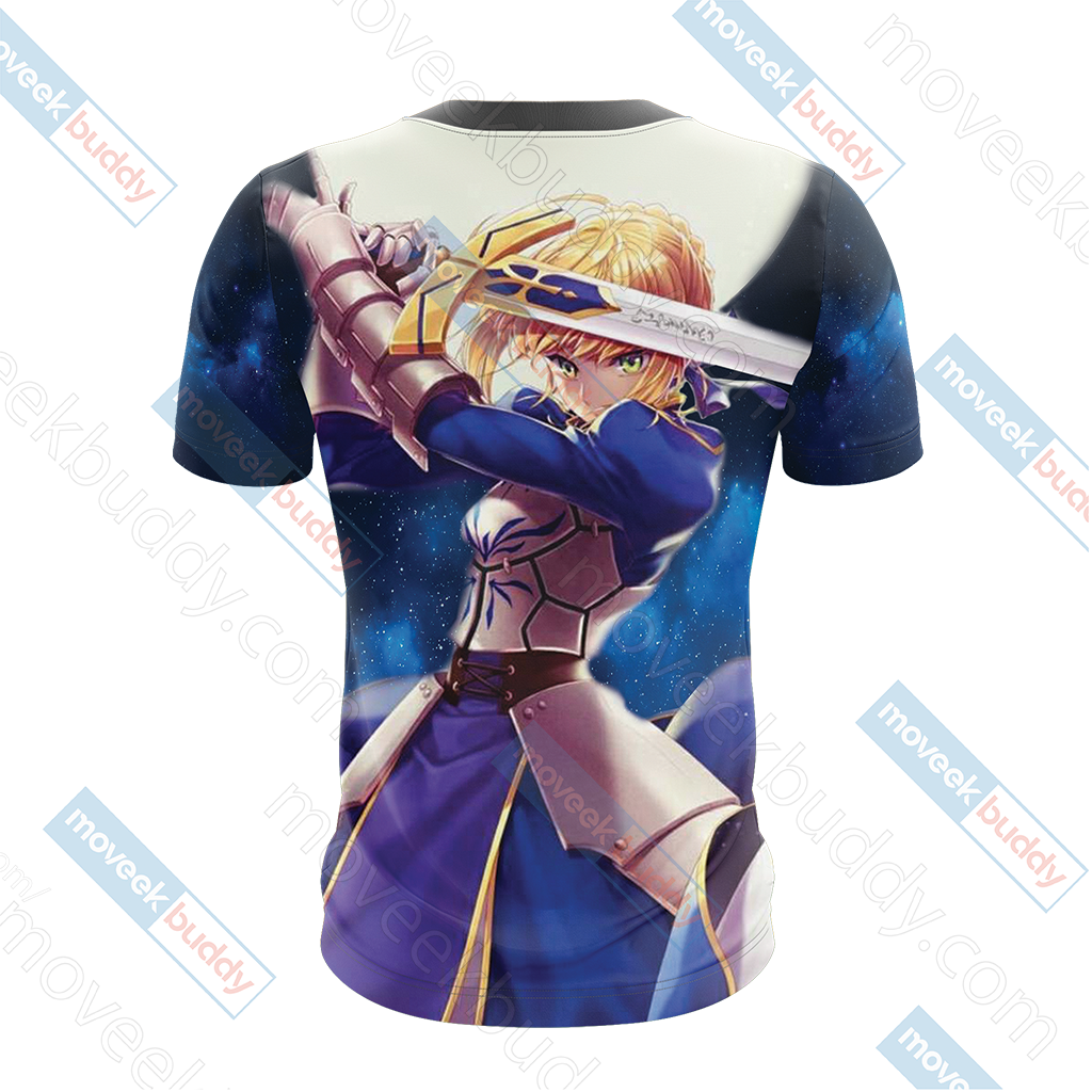 Fate/Stay Night Saber 3D T-shirt   