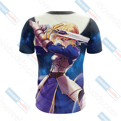 Fate/Stay Night Saber 3D T-shirt   
