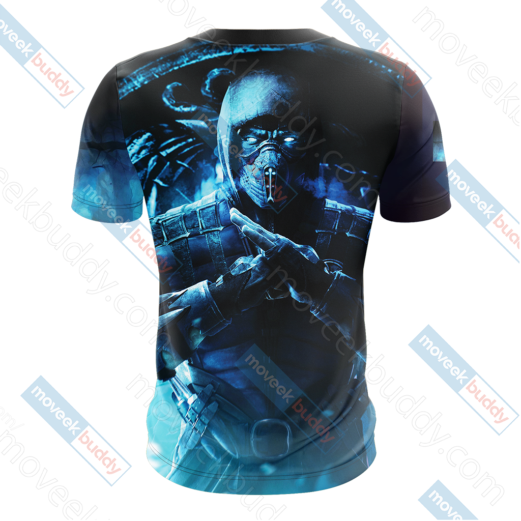 Mortal Kombat Subzero New Unisex 3D T-shirt   