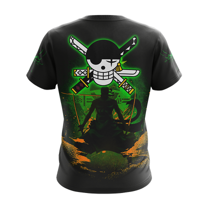 One Piece - Roronoa Zoro Unisex 3D T-shirt Zip Hoodie Pullover Hoodie   