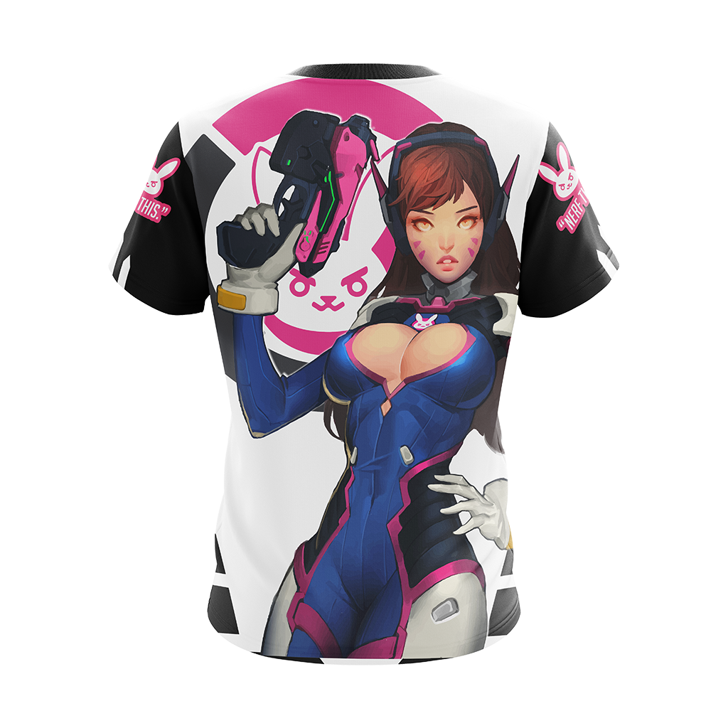 Overwatch - D.Va New Style Unisex 3D T-shirt - MoveekBuddyShop