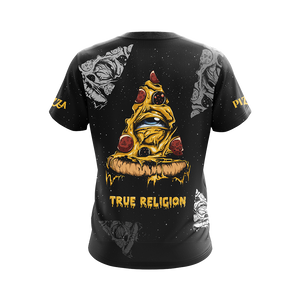 True Religion Pizza Unisex 3D T-shirt   