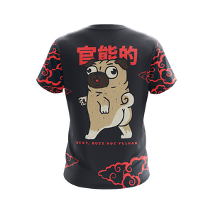 Pug Japanese Dogs Unisex 3D T-shirt   