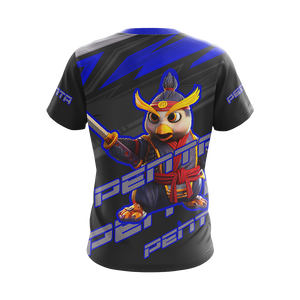 Crash Bandicoot Penta Penguin Unisex 3D T-shirt   