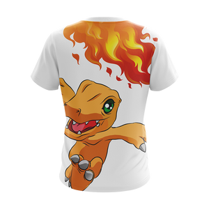 Digimon - Agumon Cute As Hell Unisex 3D T-shirt   