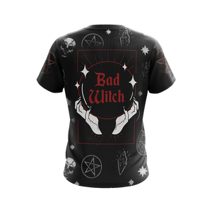 Bad Witch Unisex 3D T-shirt   