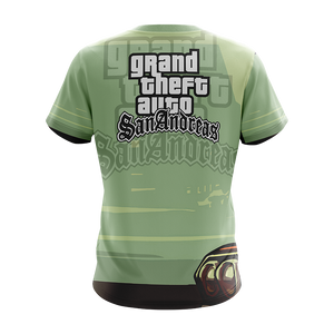 Grand Theft Auto: San Andreas Unisex 3D T-shirt   