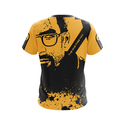 Half-Life - The One Free Man Unisex 3D T-shirt   
