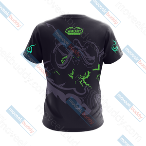 World Of Warcraft - Illidan Stormrage Unisex 3D T-shirt   