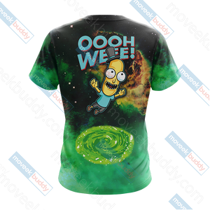 Mr.Poopybutthole Rick and Morty Unisex 3D T-shirt   