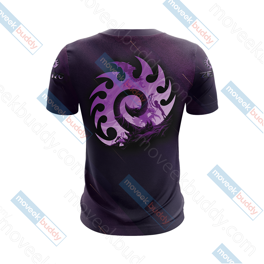 StarCraft - Zerg Symbol Unisex 3D T-shirt   