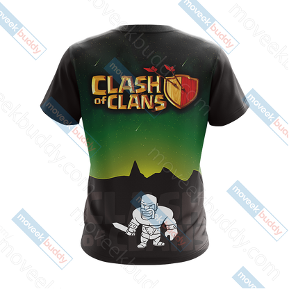 Clash of Clans Unisex 3D T-shirt   