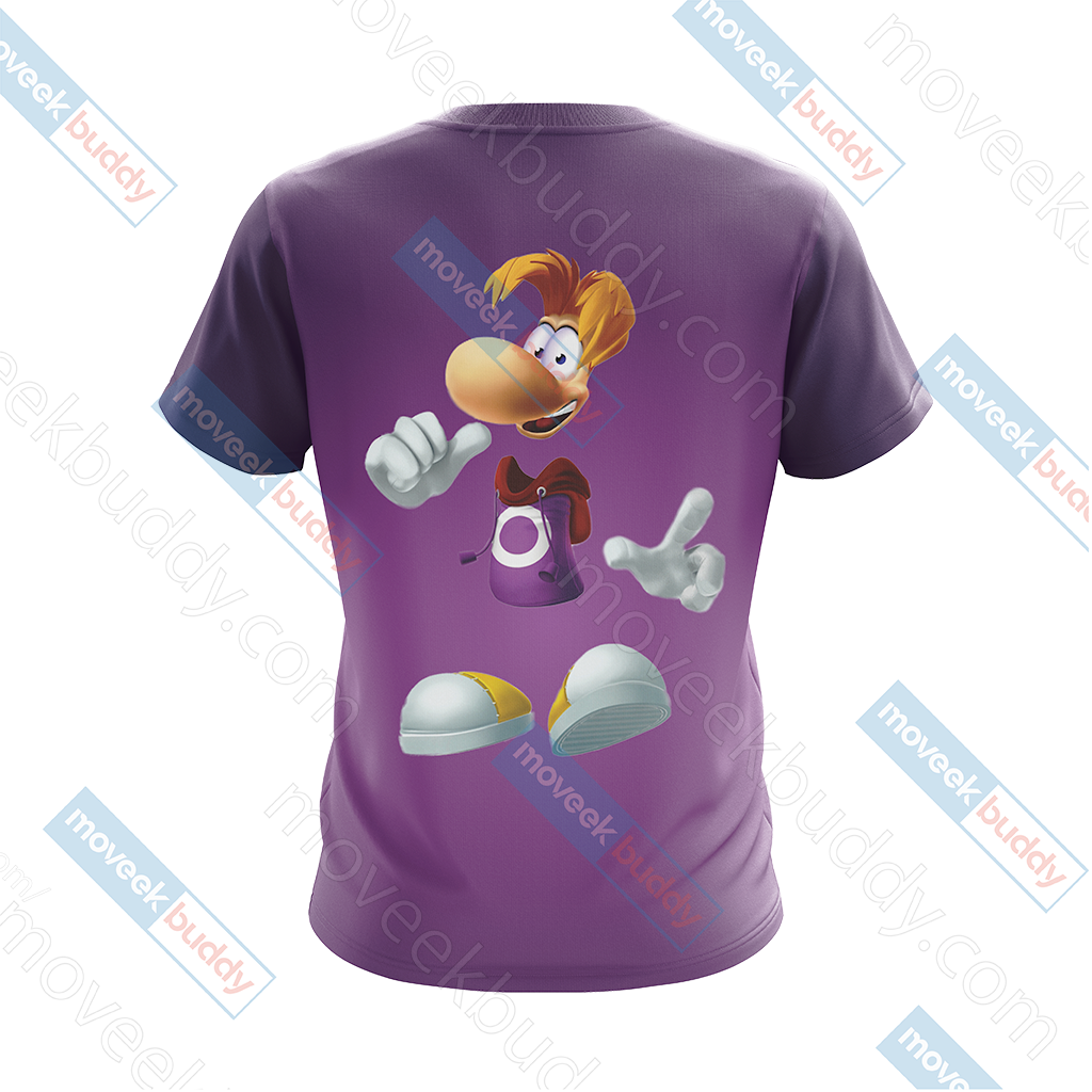 Rayman Unisex 3D T-shirt   