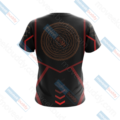 Doctor Strange Magic Circle Unisex 3D T-shirt   