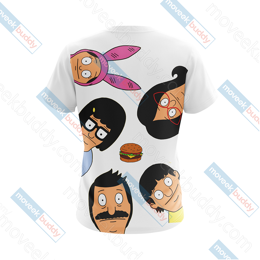 Bob's Burgers Unisex 3D T-shirt   