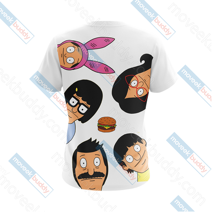 Bob's Burgers Unisex 3D T-shirt   