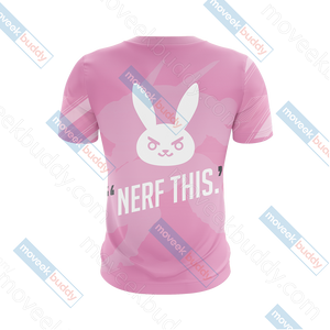 Overwatch D.Va Unisex 3D T-shirt   