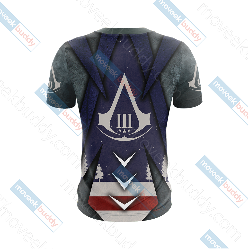 Assassin's Creed Remastered Unisex 3D T-shirt   