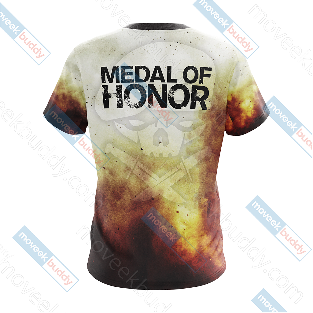 Medal of Honor - Ganger Unisex 3D T-shirt   