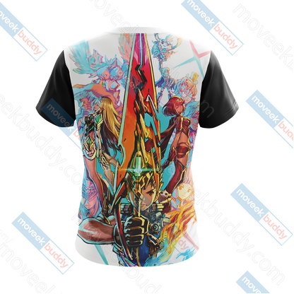 Xenoblade Chronicles 2 Unisex 3D T-shirt   