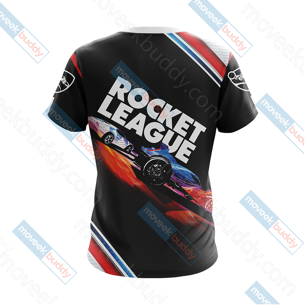 Rocket League New Unisex 3D T-shirt   