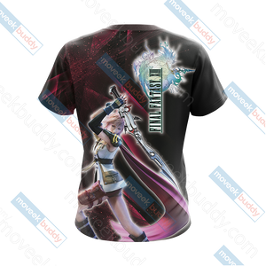 Final Fantasy XIII - Lightning Unisex 3D T-shirt Zip Hoodie   