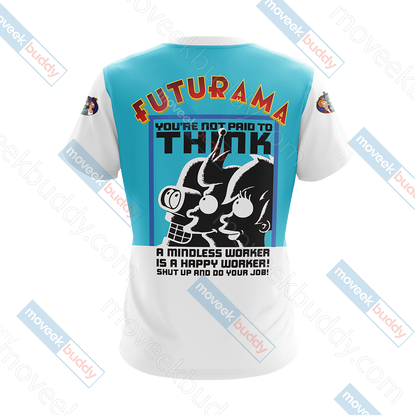 Futurama New Unisex 3D T-shirt   