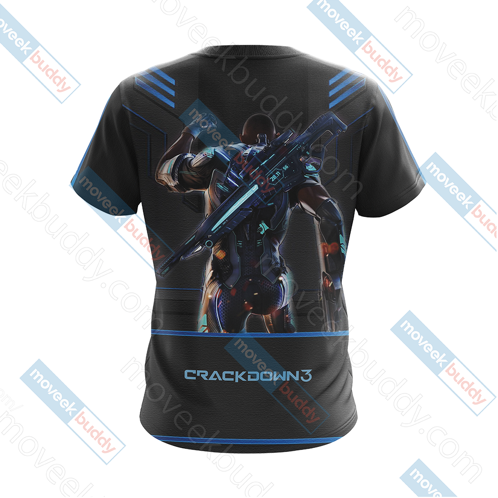 Crackdown 3 Unisex 3D T-shirt   