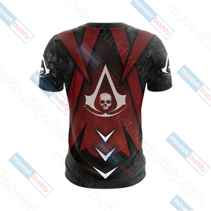Assassin's Creed Black Flag Unisex 3D T-shirt   