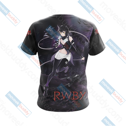RWBY - Blake Belladonna New Version Unisex 3D T-shirt   