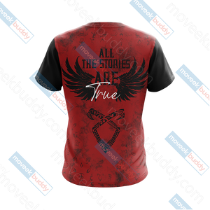 Shadowhunters Unisex 3D T-shirt   