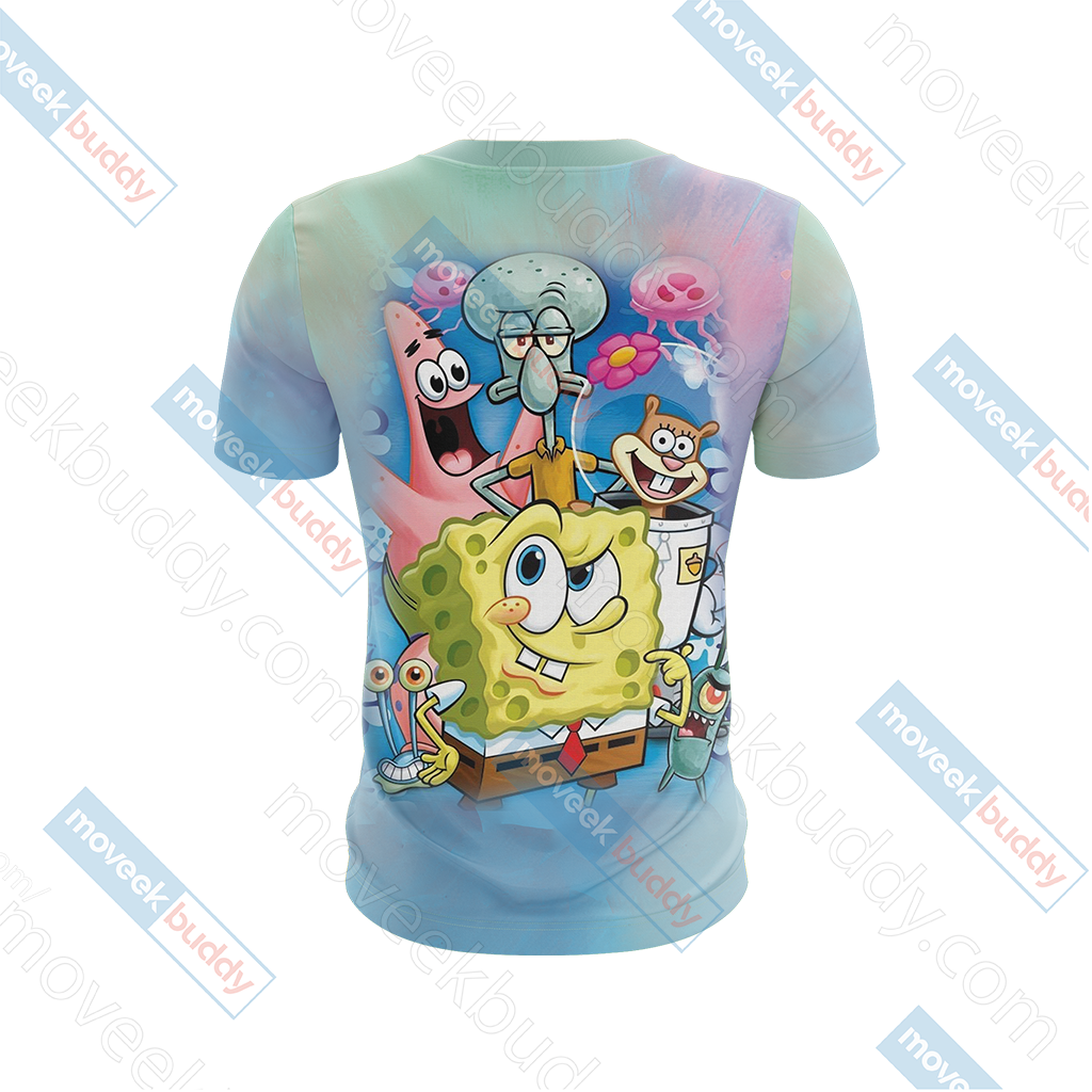 SpongeBob SquarePants Unisex 3D T-shirt   
