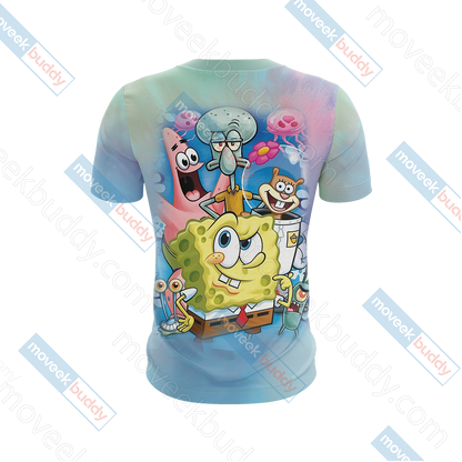 SpongeBob SquarePants Unisex 3D T-shirt   