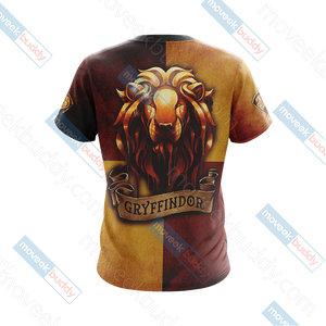 Gryffindor Lion Harry Potter New Look Unisex 3D T-shirt   