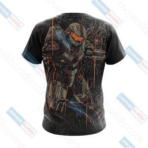 Halo New Unisex 3D T-shirt   