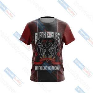 Fire Emblem Three Houses The Black Eagles Unisex 3D T-shirt   