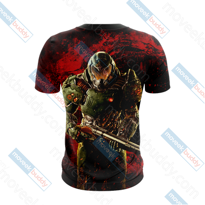 Doom - Doomguy Unisex 3D T-shirt   